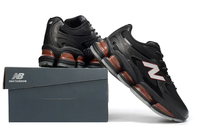 New Balance 9060 Black Brown Pod Midsole Lifestyle Sneakers 6