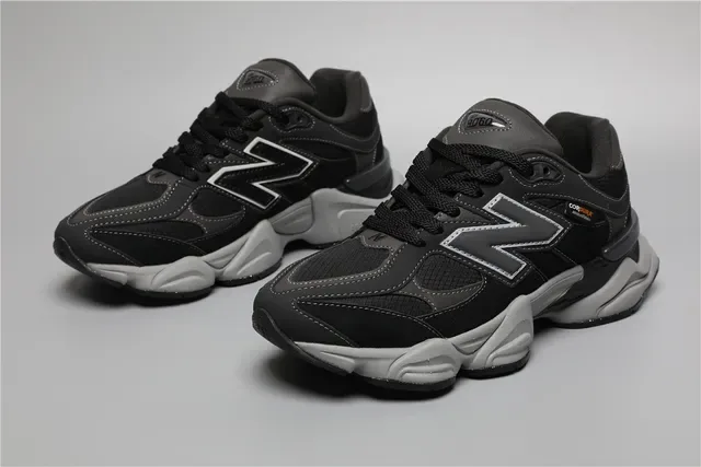 New Balance 9060 Black Gray Lifestyle Sneakers 5