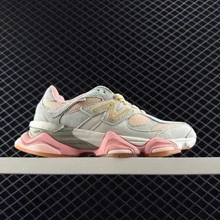 New Balance 9060 Gris Rose Sneakers Chunky