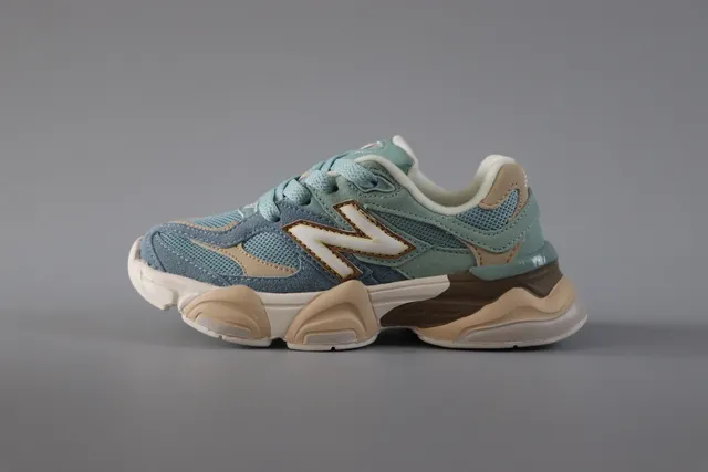 New Balance 9060 Navy Beige Chunky Sneakers 12