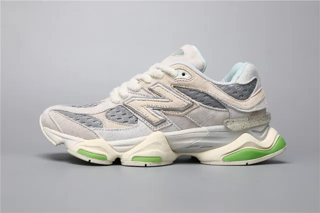 New Balance 9060 Off-White Gris Verde zapatillas chunky 9