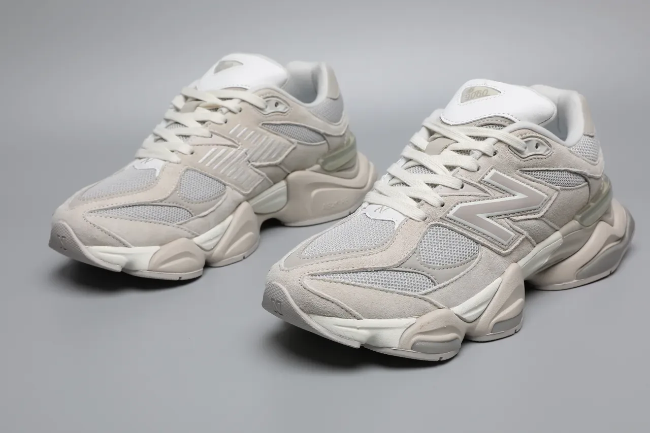 New Balance 9060 Off-White حذاء رياضي للأسلوب الحياة 5