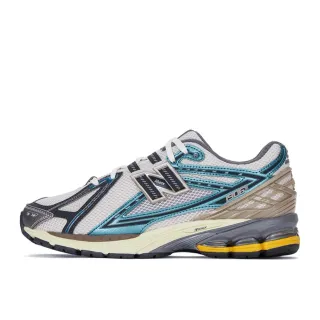 New Balance 米色蓝色 网面-合成材料 上层覆盖 跑鞋