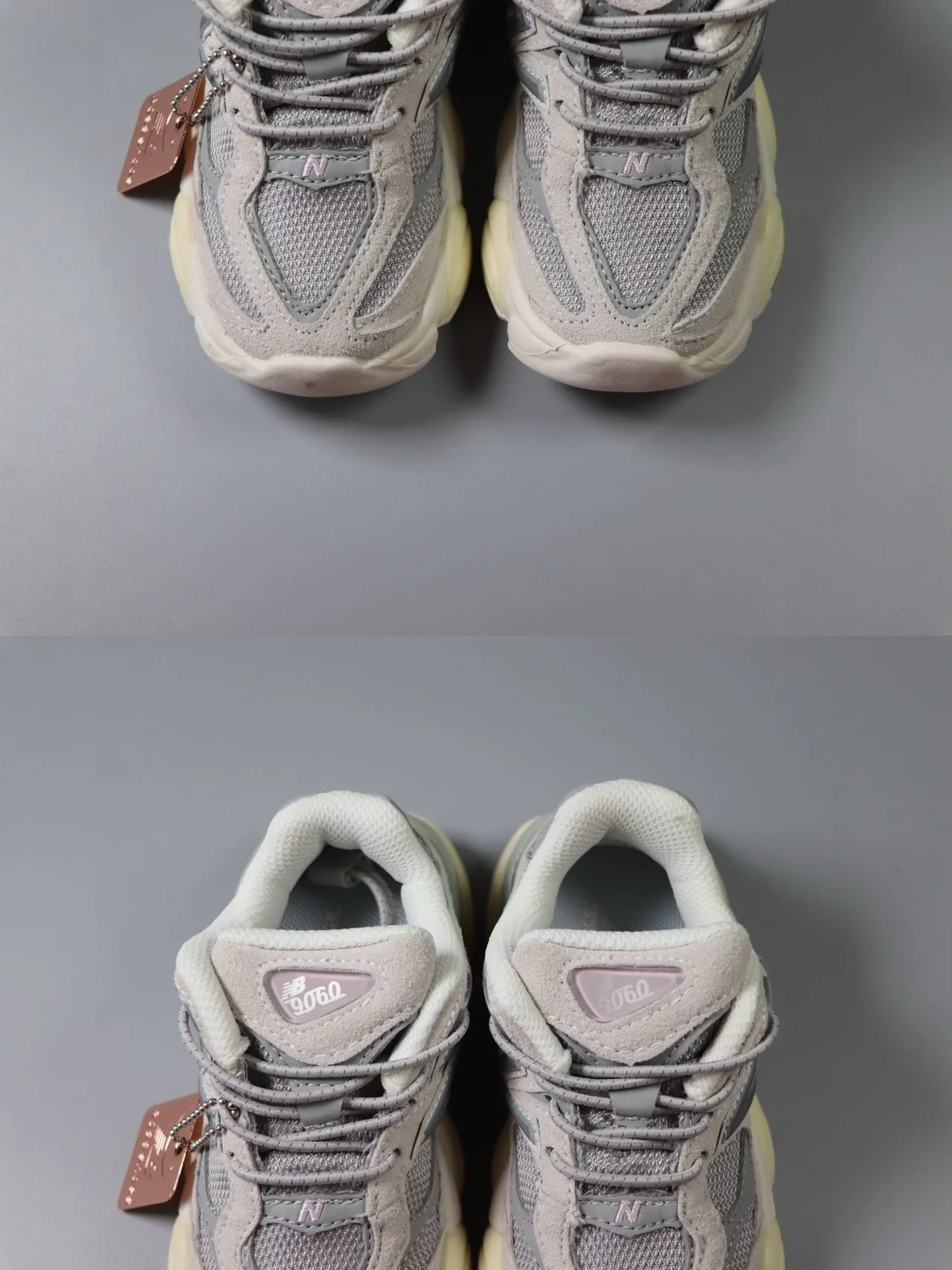 New Balance Beige Blue Retro Runner Multi-Layered Sole Chunky Sneakers 8