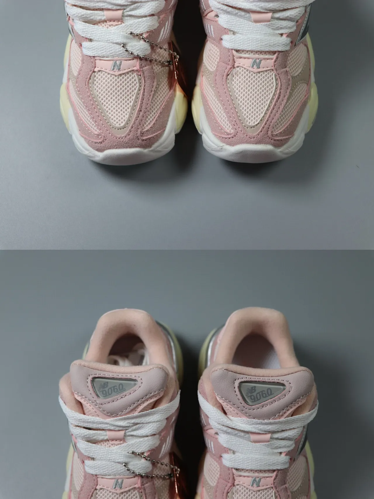 New Balance Beige Blue Retro Runner Multi-Layered Sole Chunky Sneakers 16