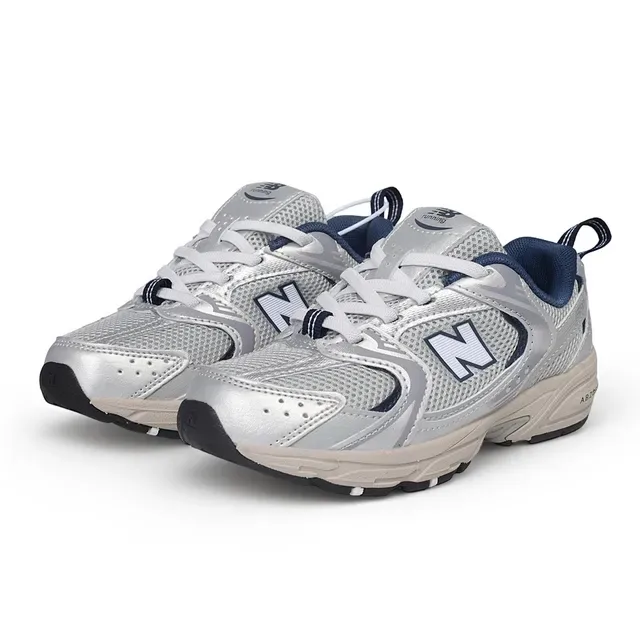 New Balance 黑白厚底中底 网面-合成混合鞋面 生活方式运动鞋 7