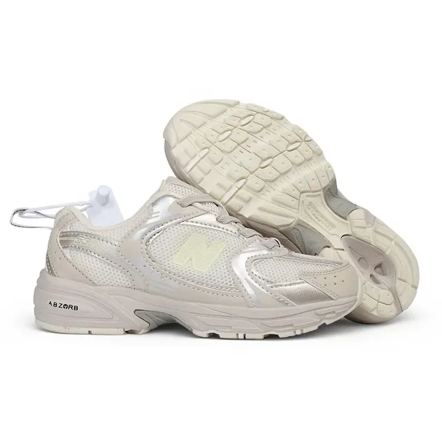 New Balance 黑白厚底中底 网面-合成混合鞋面 生活方式运动鞋 18