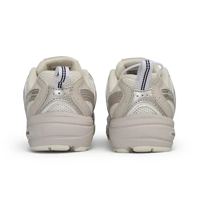 New Balance 黑白厚底中底 网面-合成混合鞋面 生活方式运动鞋 20