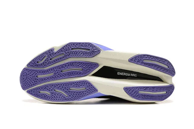 New Balance FuelCell Elite 黑紫色 工程网面鞋面 渐变 N Logo 跑鞋 5