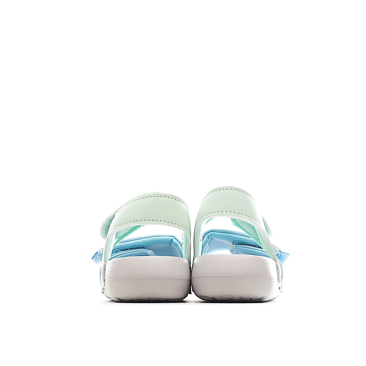 New Balance صندل أطفال بيج أزرق حزامين إغلاق فيلكرو صندلات كاجوال 11