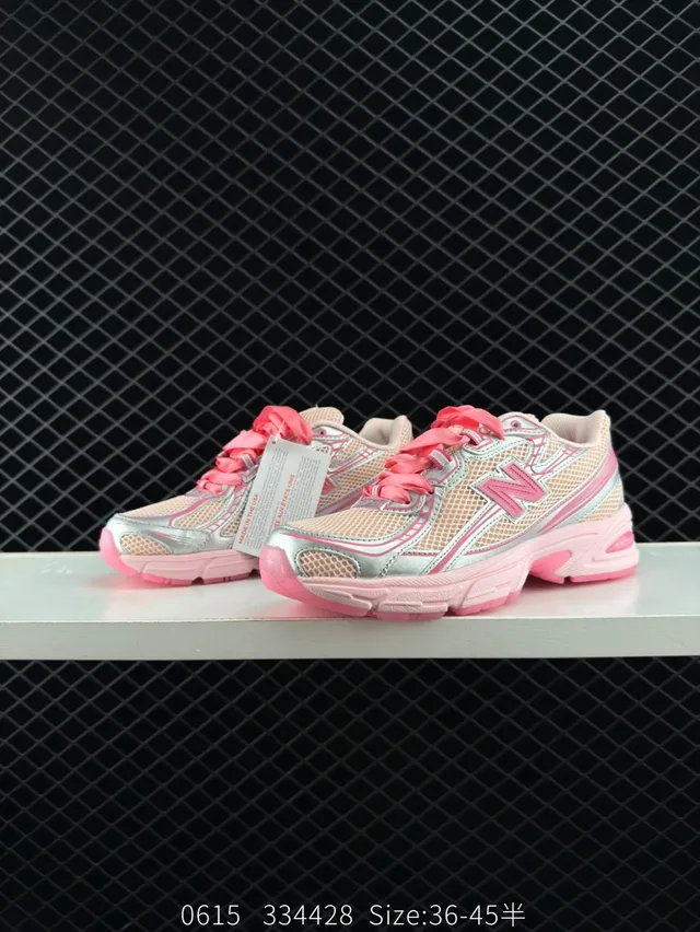 New Balance NB740 Zapatillas Chunky Rosa y Plata 2