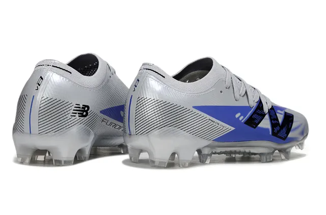 New Balance रू्पाली नील निम्न-काट सॉक-फिट ऊपर स्वच्छ मोल्डेड सोल दृढ माटी सॉकर जूता 5