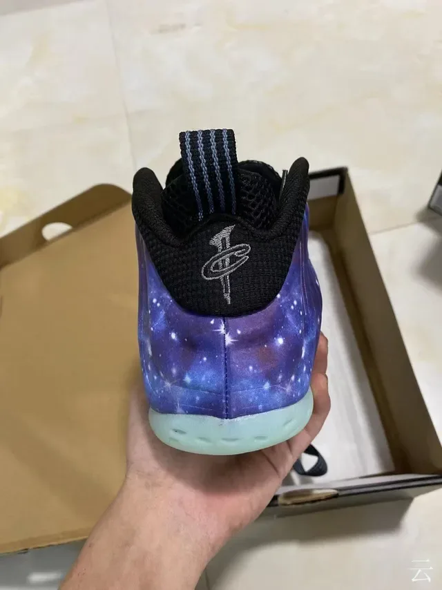 Nike Air Foamposite One Galaxy Print Lifestyle Sneakers 5