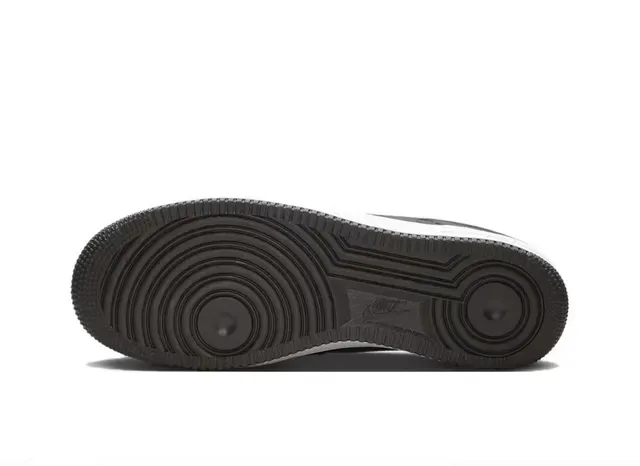 Nike Air Force 1 Black and White Lifestyle Sneakers 2
