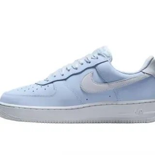 Nike Air Force 1 حذاء رياضي بنمط حياة باللون الأزرق الباهت