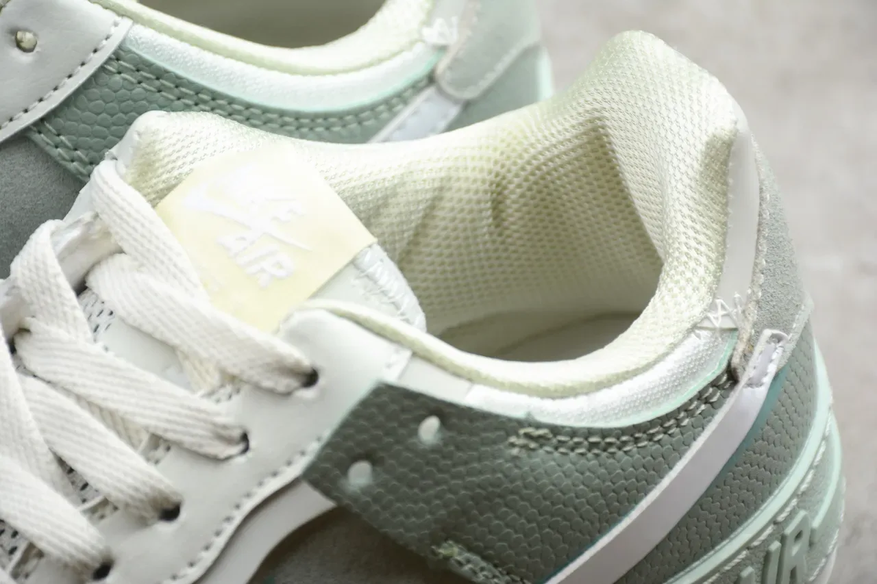 Nike Air Force 1 Platform Mint Green Lifestyle Sneakers 7