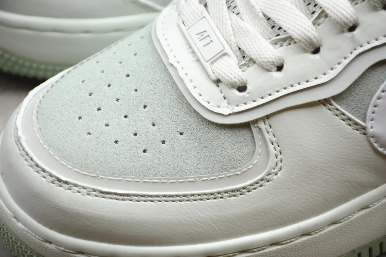 Nike Air Force 1 Platform Mint Green Lifestyle Sneakers 9