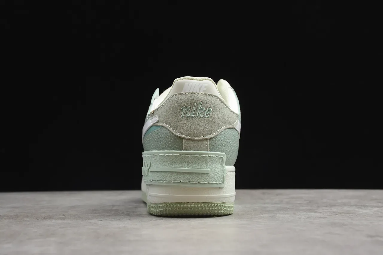 Nike Air Force 1 Platform Mint Green Lifestyle Sneakers 11