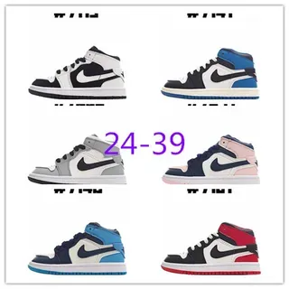 Nike Air Jordan 1 High Black and White बास्केटबॉल जूते