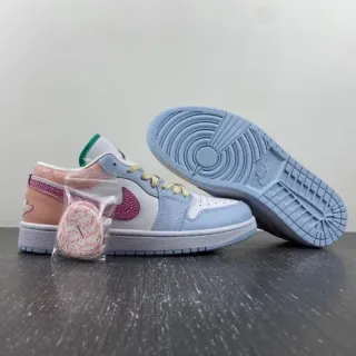 Nike Air Jordan 1 Low حذاء متعدد الألوان نمط حياة