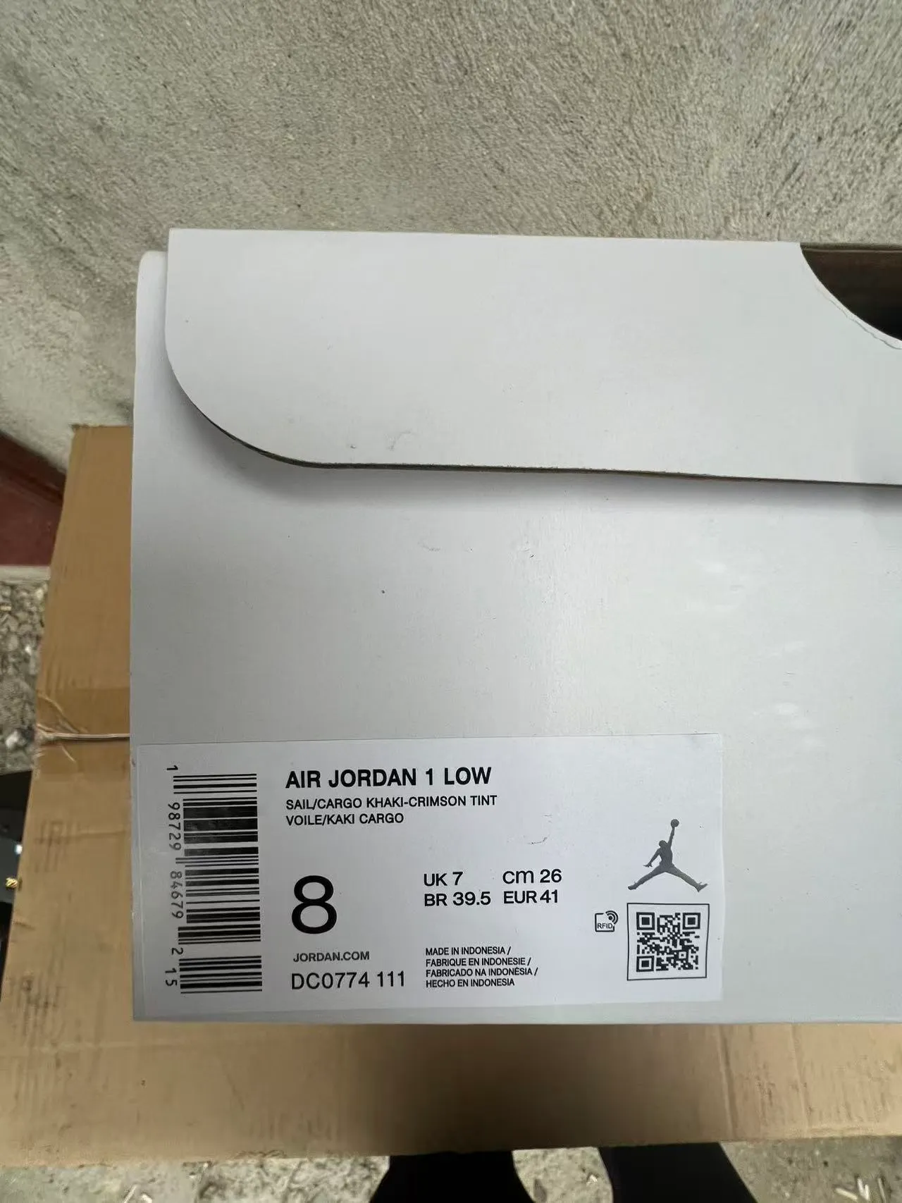 Nike Air Jordan 1 Low Pale Pink Lifestyle Sneakers 10