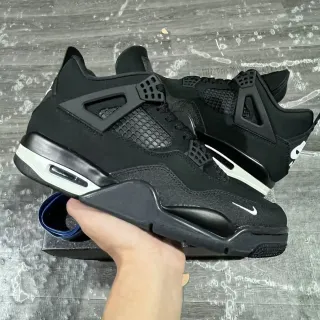 Nike Air Jordan 4 Zapatos de baloncesto negro y blanco