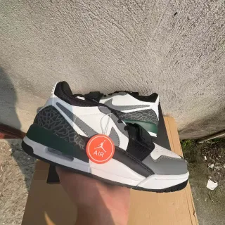 Nike Air Jordan Legacy 312 أبيض رمادي أخضر حذاء أسلوبي
