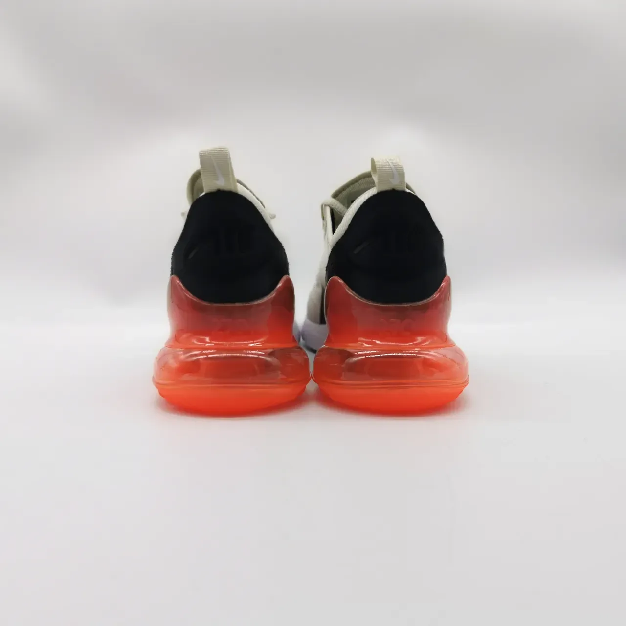 Nike Air Max 270 Beige Black Orange Lifestyle Sneakers 5