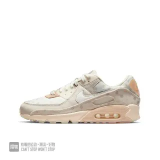 Nike Air Max 90 بيج بينك علوية نسيجية متعددة الطبقات نمط نقاط بولكا تغطية حذاء أسلوب حياة