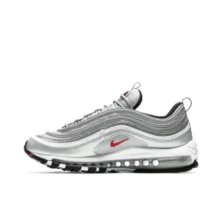 Nike Air Max 97 معدني فضي وأحمر أحذية أسلوب حياة رياضية