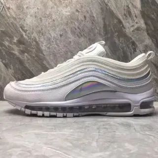 Nike Air Max 97 أبيض متلألئ موج أسلوب الحياة سنيكرز