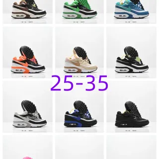 Nike Air Max BW أسود أبيض بني حذاء أسلوب حياة