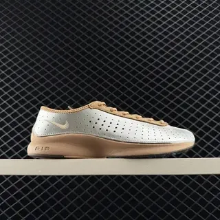 Nike Air Superfly مثقوب فضي وكاكي حذاء أسلوب حياة