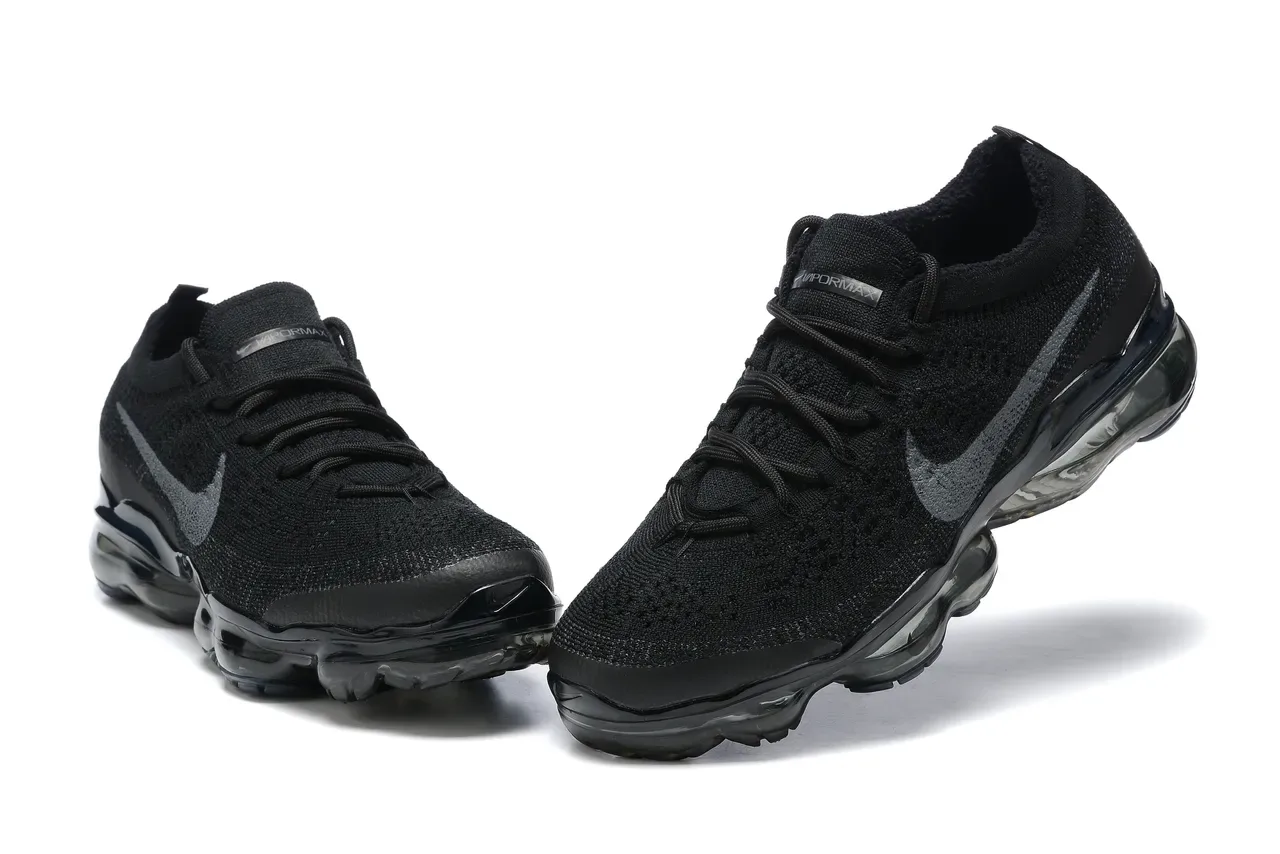 Nike Air VaporMax ব্ল্যাক ফ্লাইকনিট লাইফস্টাইল স্নিকার 2