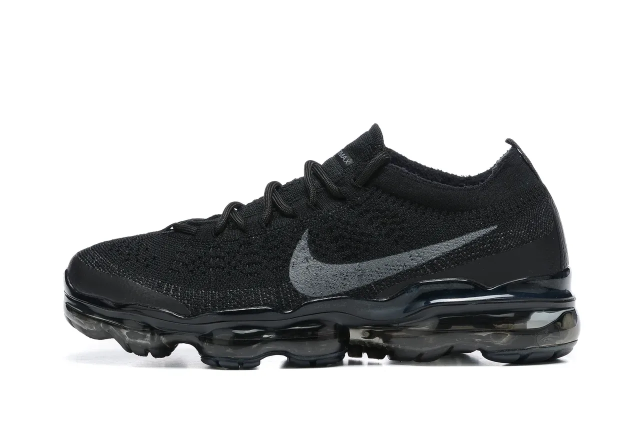 Nike Air VaporMax ব্ল্যাক ফ্লাইকনিট লাইফস্টাইল স্নিকার 3