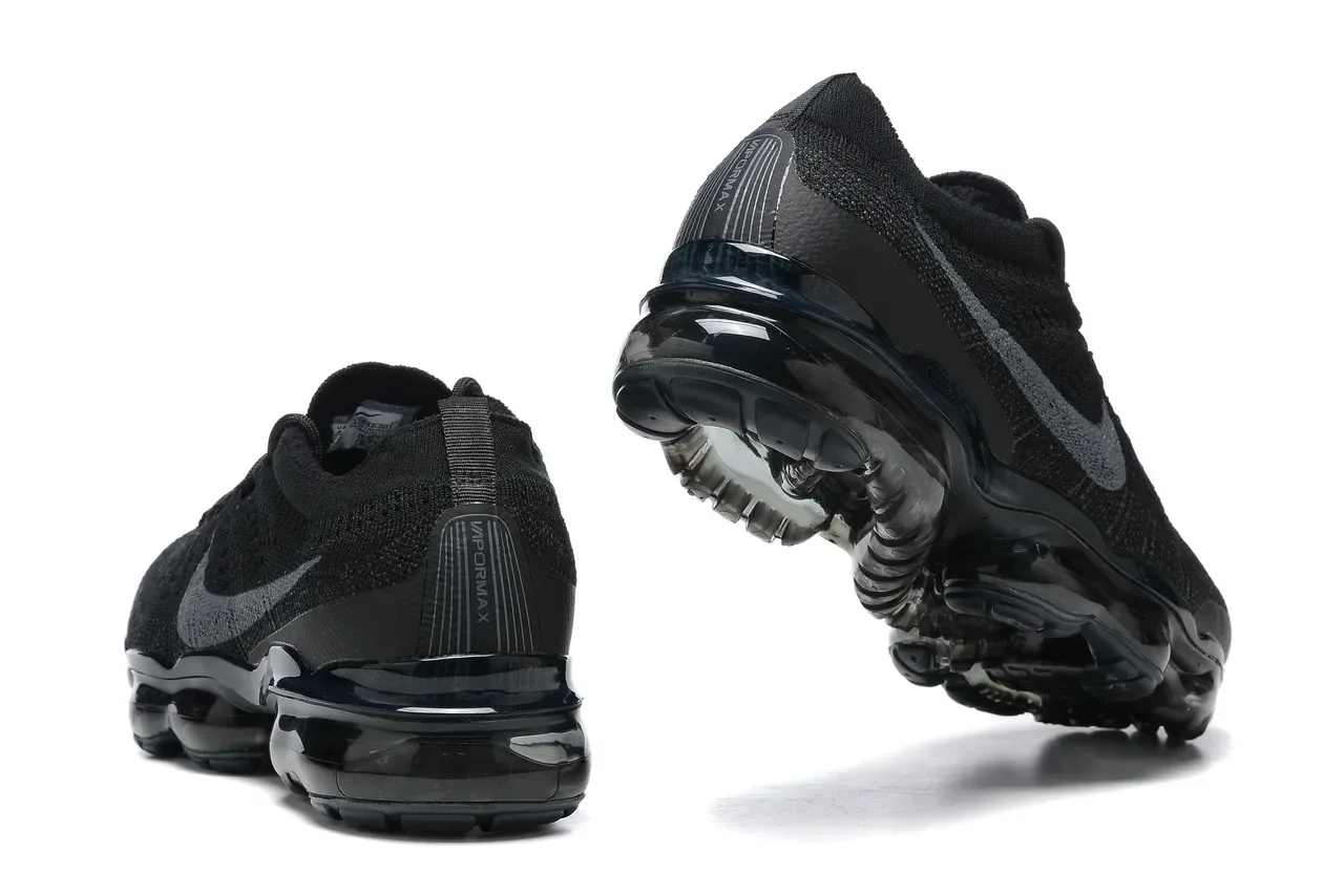 Nike Air VaporMax ব্ল্যাক ফ্লাইকনিট লাইফস্টাইল স্নিকার 4