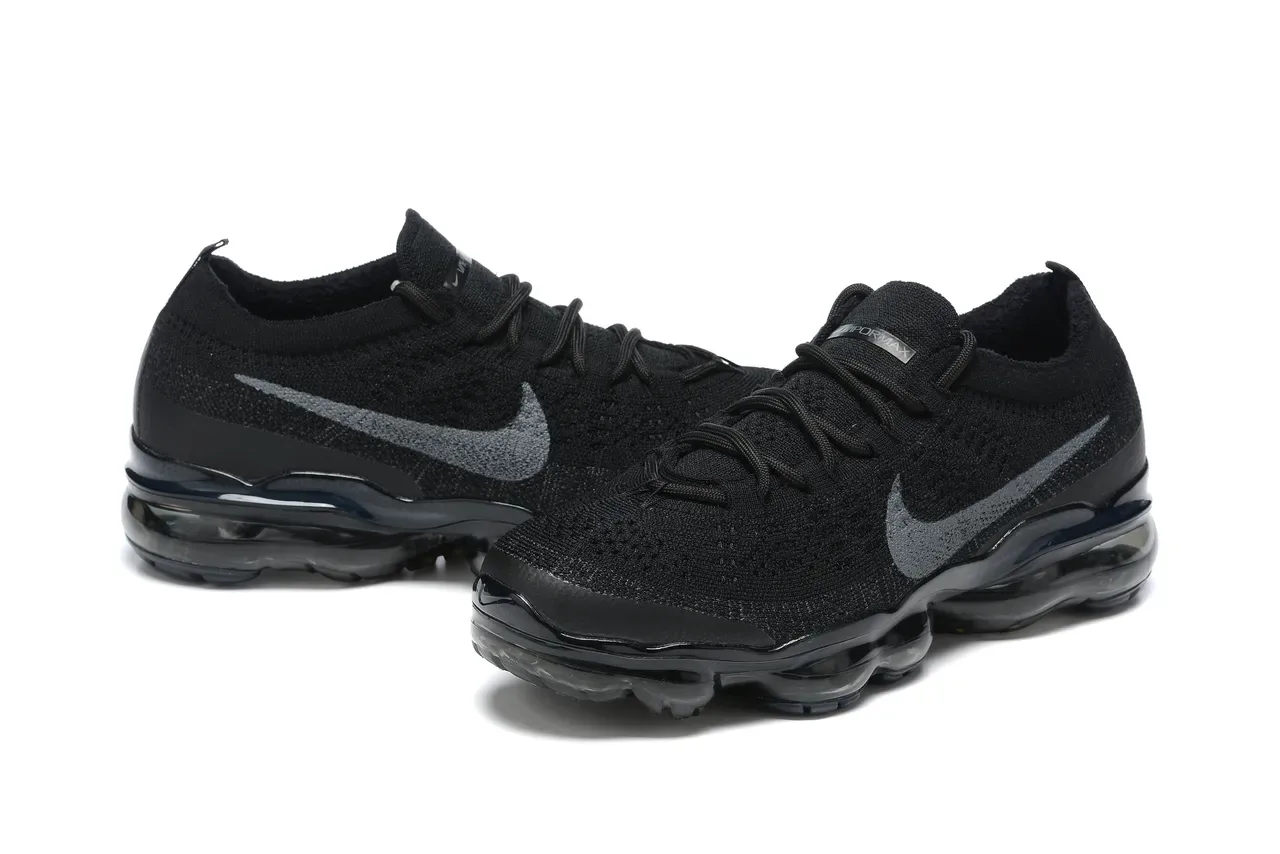 Nike Air VaporMax ব্ল্যাক ফ্লাইকনিট লাইফস্টাইল স্নিকার 5