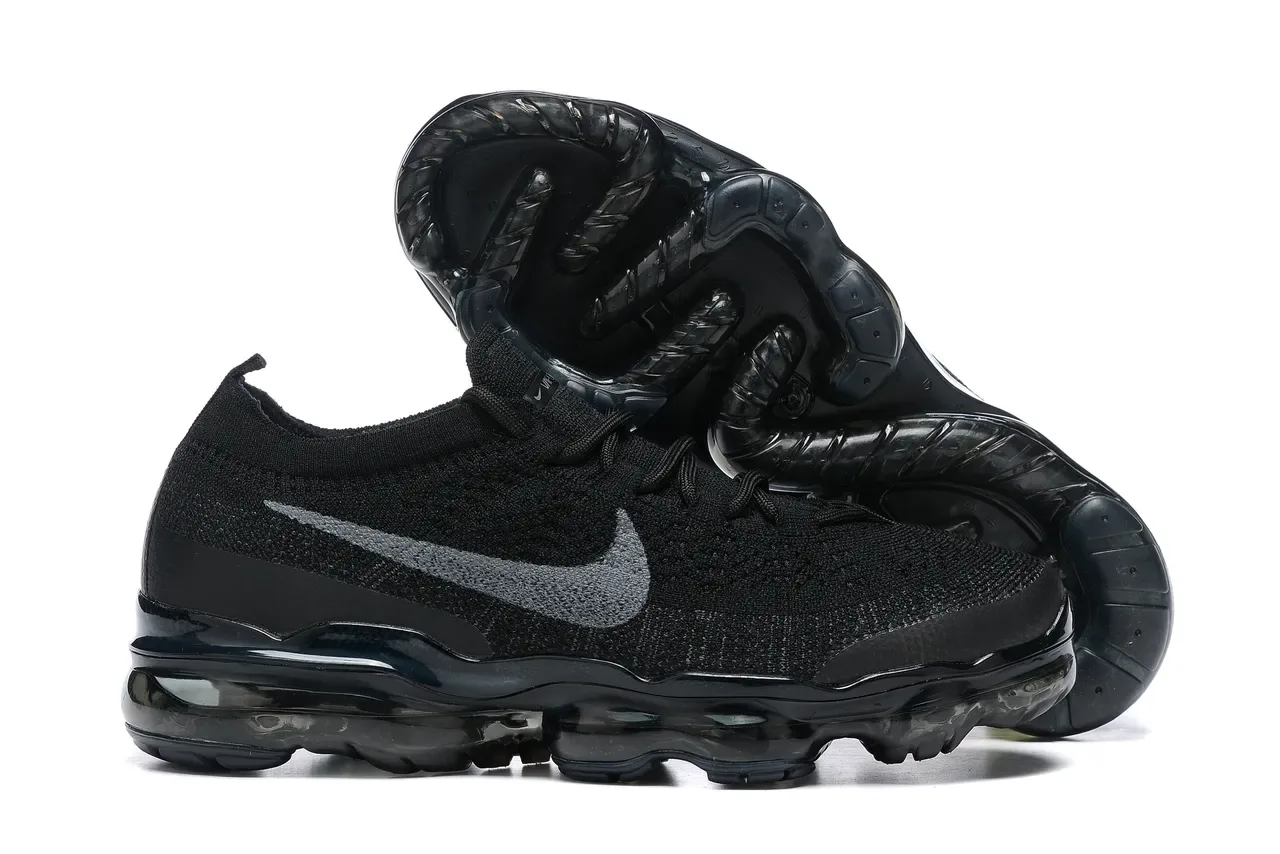 Nike Air VaporMax ব্ল্যাক ফ্লাইকনিট লাইফস্টাইল স্নিকার 6