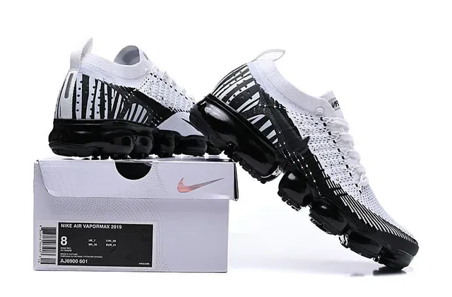 Nike Air VaporMax Flyknit 白黑生活休闲鞋 2