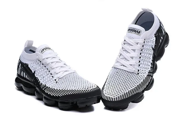 Nike Air VaporMax Flyknit 白黑生活休闲鞋 4