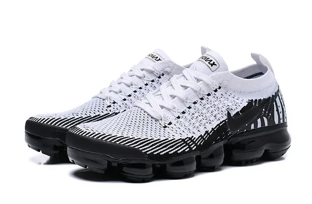 Nike Air VaporMax Flyknit 白黑生活休闲鞋 8