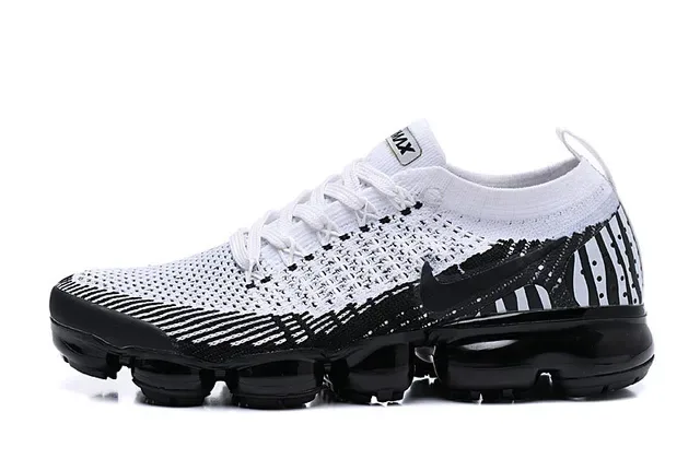 Nike Air VaporMax Flyknit 白黑生活休闲鞋 9