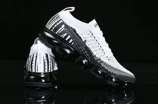 Nike Air VaporMax Flyknit 白黑生活休闲鞋 13