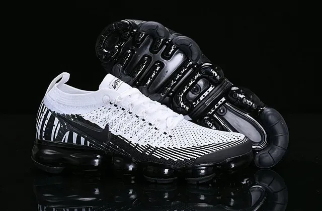 Nike Air VaporMax Flyknit 白黑生活休闲鞋 15