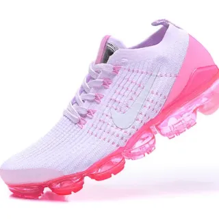 Nike Air VaporMax गुलाबी और लैवेंडर रनिंग शूज