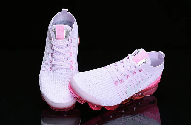 Nike Air VaporMax Pink and Lavender Running Shoes 10