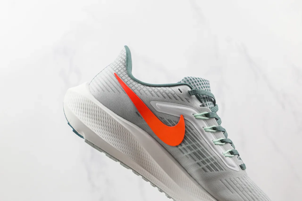 Nike Air Zoom Pegasus Gris Orange Turquoise Chaussures de course 5