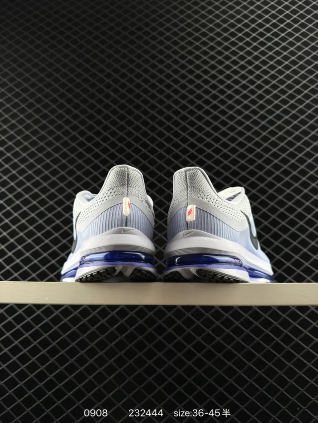 Nike Air Zoom Pegasus Premium White Gray Blue Running Shoes 3