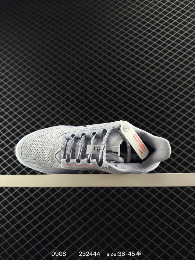 Nike Air Zoom Pegasus Premium White Gray Blue Running Shoes 4