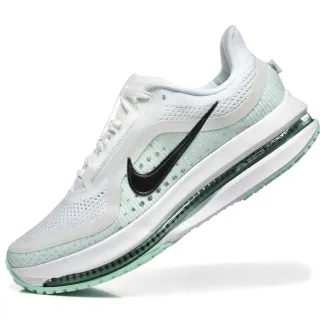 Nike Air Zoom Pegasus White Green हल्का इंजीनियर मेश अपर Full-Length Visible Unit रनिंग जूते